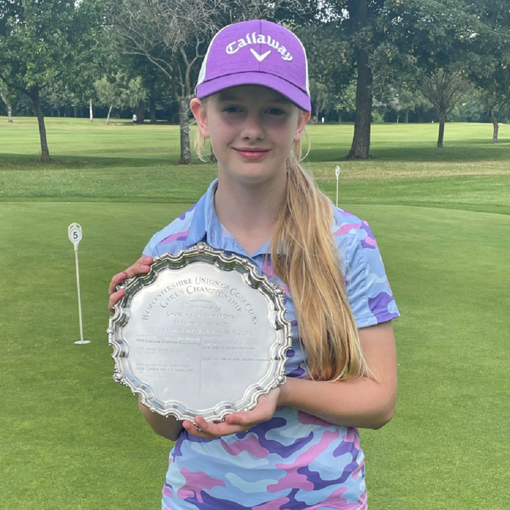 Golfer Maisie crowned under-14s champion